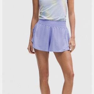 Lululemon Shake It Out High-Rise Running Short 2.5" Dusty Lilac S
